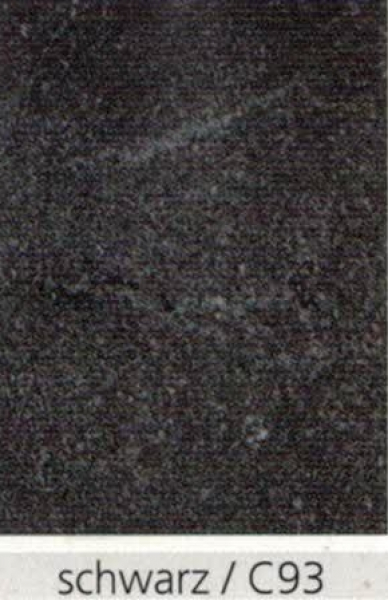 Weizenkorn - Vierdochtkerze Schwarz Ø 14 cm